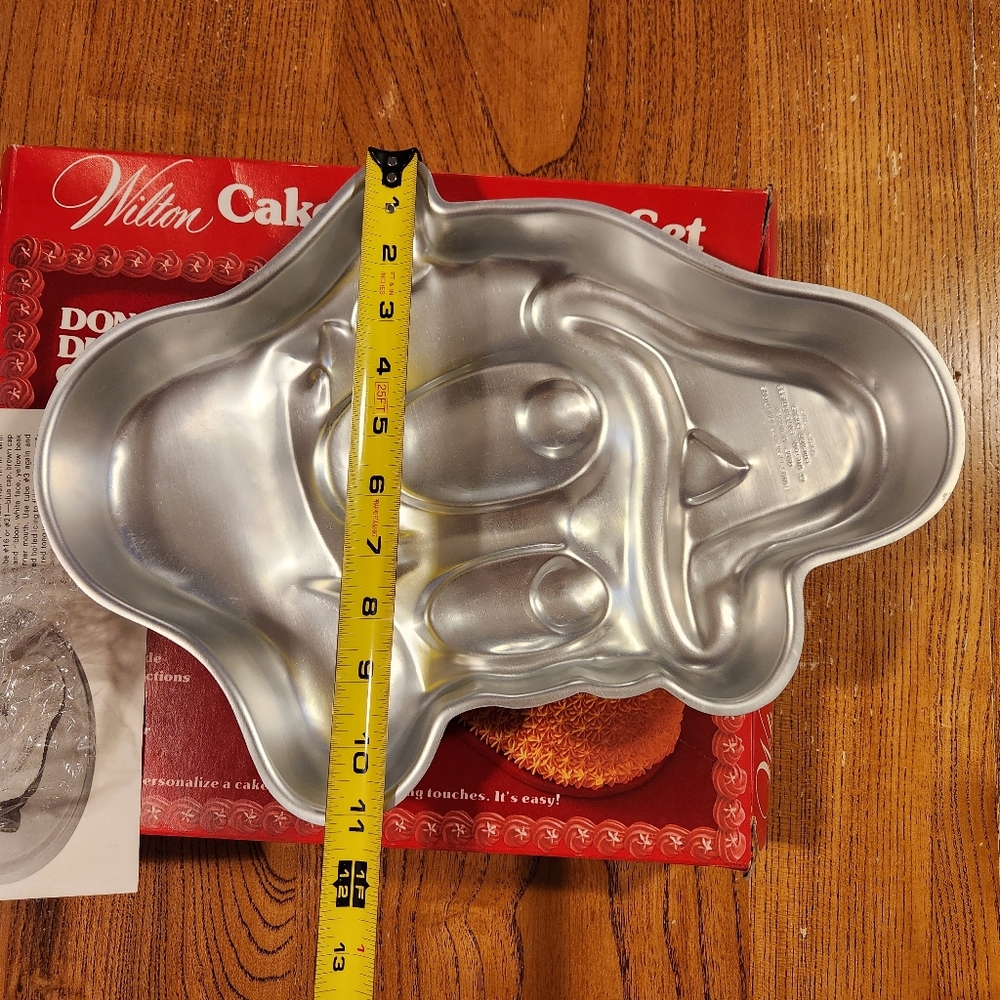 1974 Donald Duck Wilton Cake Pan in Box Vintage Donald Duck Birthday Cake Pan - Picture 13 of 16